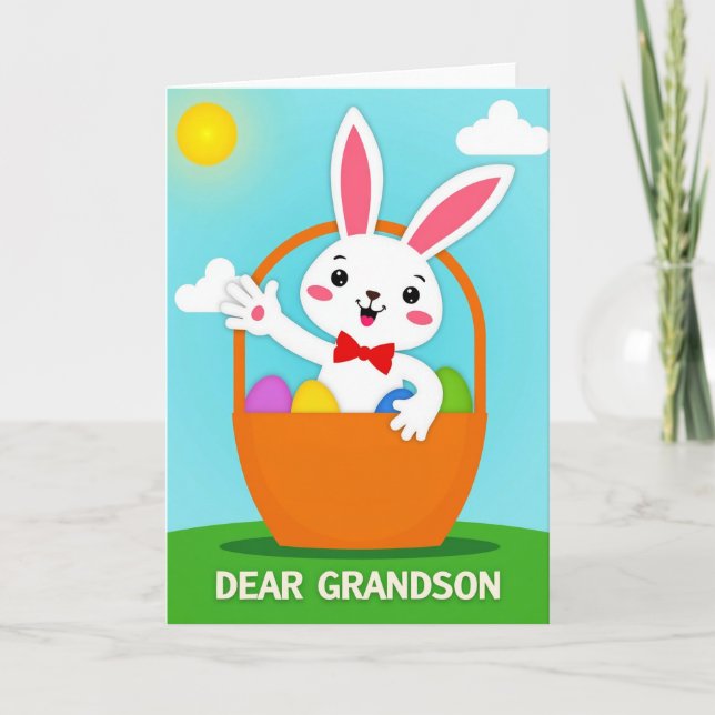 Happy Bunny Greetings Card (Front)