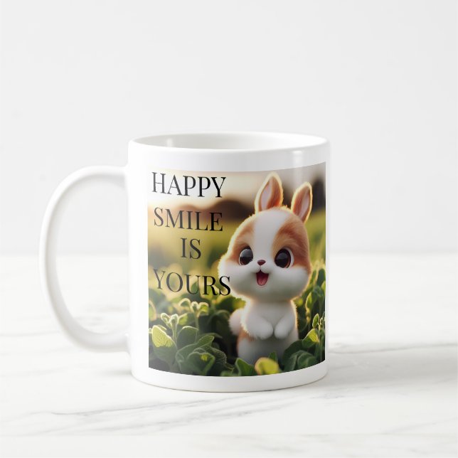 Happy Bunny Mugs & Cups (Left)