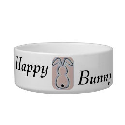 Happy Bunny Pet Bowl