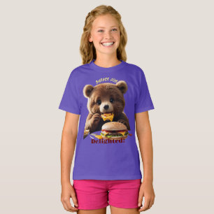 Happy Burger Bear Tee