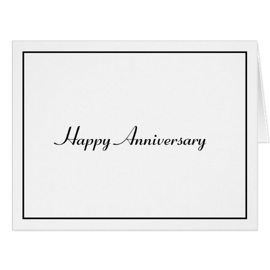 Happy Business Anniversary Cards (Front Horizontal)