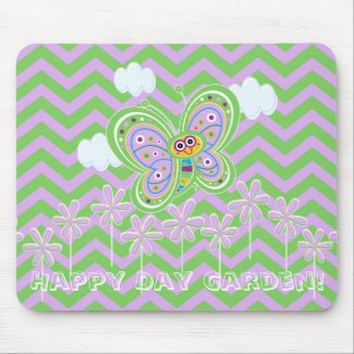 Happy Butterflies and Zigzags