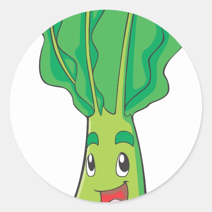 Happy Cabbage Vegetable Stickers