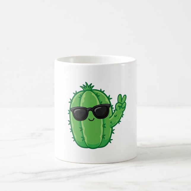 Happy cactus mug (Center)