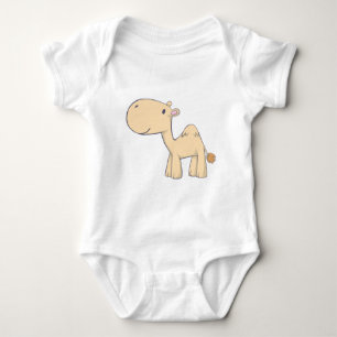 Happy Camel Cartoon Baby Bodysuit