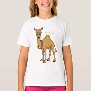 Happy camel cartoon illustration T-Shirt