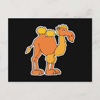 happy camel postcard