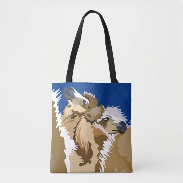 Happy Camels Tote Bag (Front)