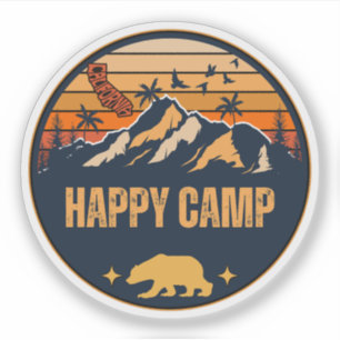 Happy Camp, California Sticker
