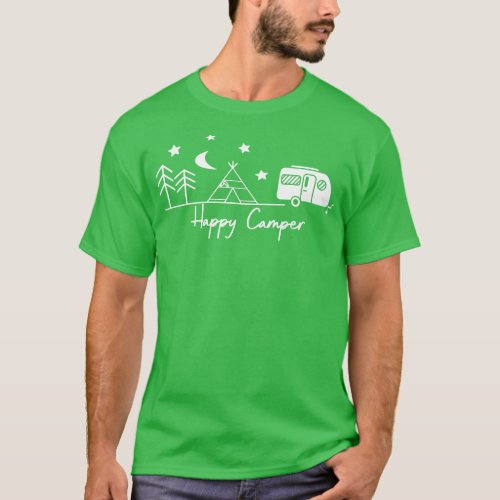 Happy Camper 6 T_Shirt