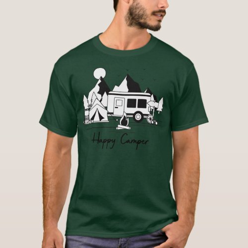 Happy Camper 8 T_Shirt