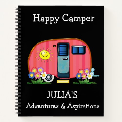 Happy Camper Adventures and Aspirations Journal