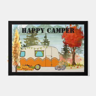 Happy Camper Autumn Door Mat