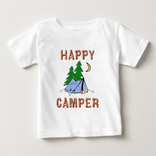 HAPPY CAMPER BABY T_Shirt