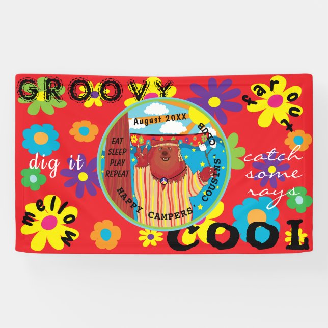 Happy Camper Banner (Horizontal)