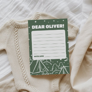 Happy Camper Birthday Time Capsule Card