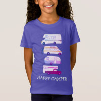 HAPPY CAMPER Campervan vanlife RV Trailer CUSTOM
