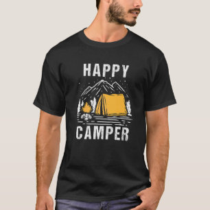 Happy Camper  Camping Rv Camping For Men Women And T-Shirt