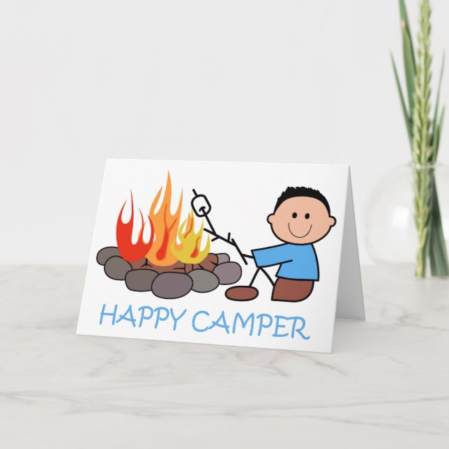 Happy Camper Card (Front)