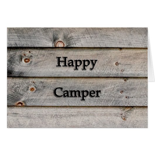 Happy Camper Cards (Front Horizontal)