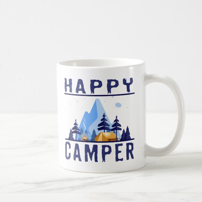Happy Camper Classic Mug (Right)