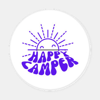 Happy Camper Coaster Set