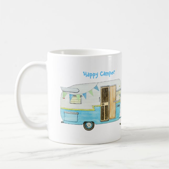 Happy Camper Coffee Mug (Left)