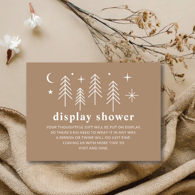 Happy Camper Display Shower Enclosure Card (Creator Uploaded)