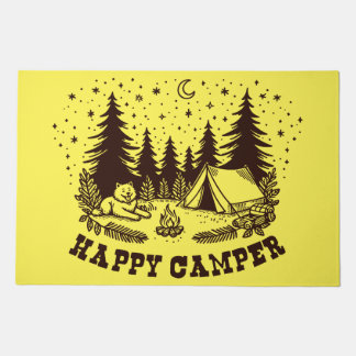 Happy Camper Doormat