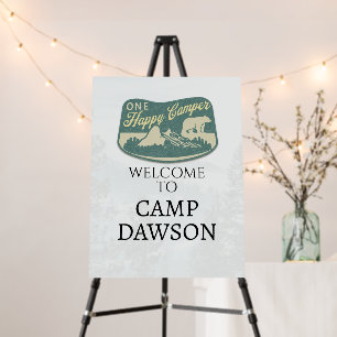 Happy camper, Favor Box, Adventure, National Park  Foam Board