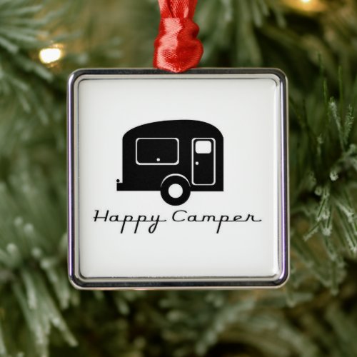 HAPPY CAMPER FUN ANYTIME ORNAMENT