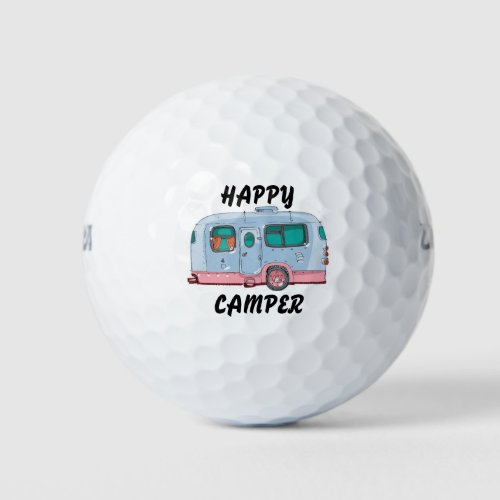 HAPPY CAMPER GOLFERS DREAM GOLF BALLS