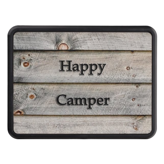 Happy Camper Hitch Cover (Front)