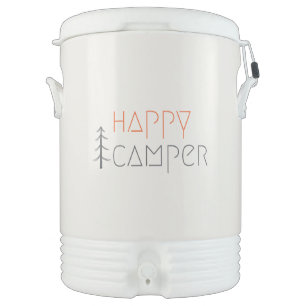 happy camper Igloo Beverage Cooler 