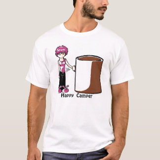 Happy Camper, in color T-Shirt
