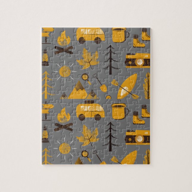 Happy Camper  Jigsaw Puzzle (Vertical)