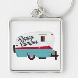 **HAPPY CAMPER** KEYCHAIN