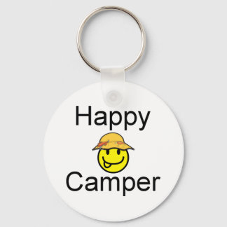 Happy Camper Keychain