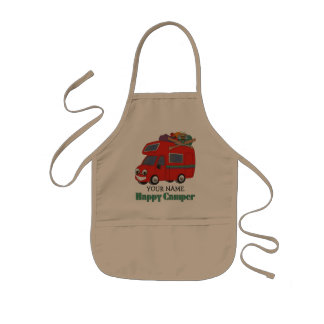 Happy Camper Kids' Apron