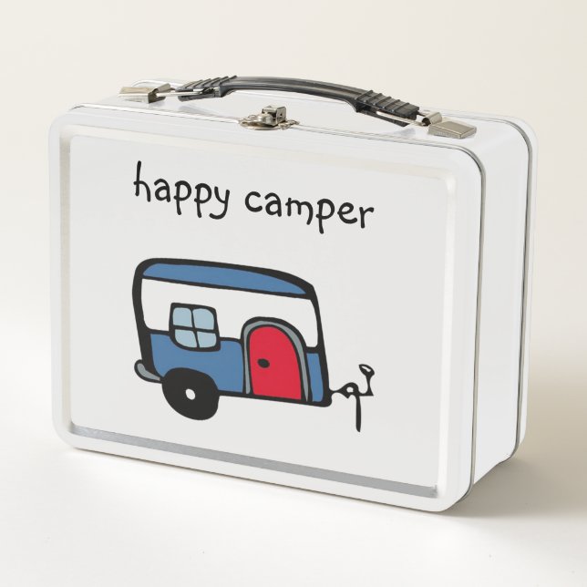 Happy Camper Lunch Box (Front)