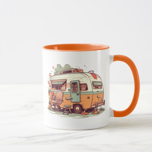 Happy Camper  Mug (Right)
