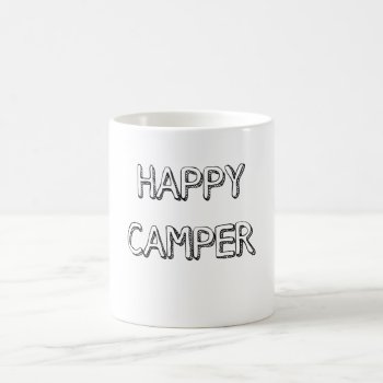 Happy Camper Mug by CampThrowback at Zazzle