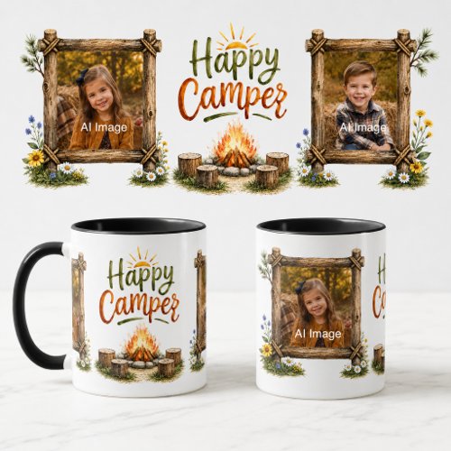 Happy Camper Photo Mug
