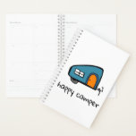 Happy Camper Planner<br><div class="desc">Cute Camper drawing which that has been scanned and cleaned up for reproduction</div>
