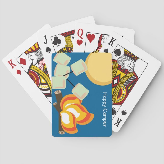 Happy Camper Playing Cards (Back)