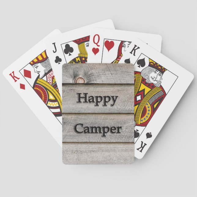 Happy Camper Poker Cards (Back)