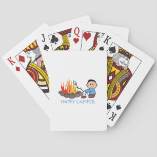 HAPPY CAMPER POKER CARDS