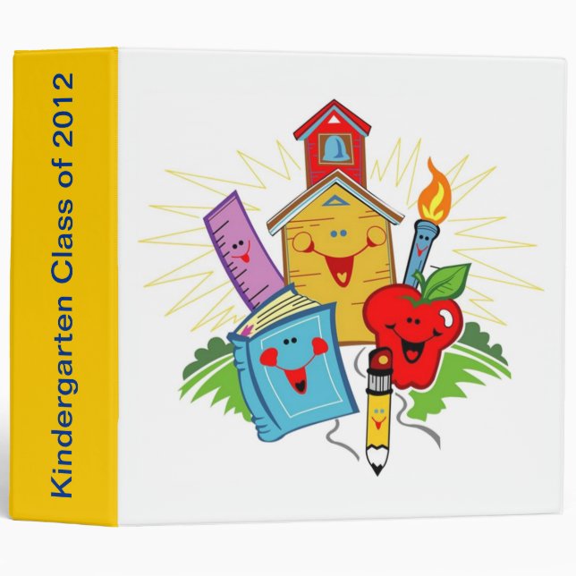 Happy Camper School Days Binder (Front/Spine)
