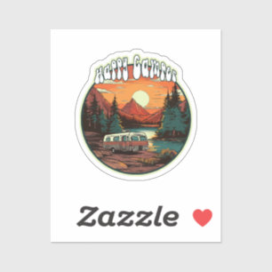 Happy Camper Sticker