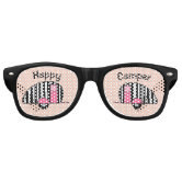 Personalized I Love Camping Dad Sunglasses